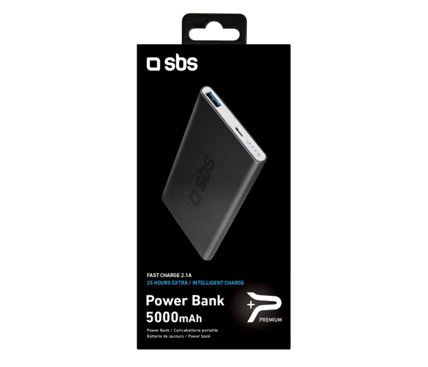 SBS POWERBANK SBS 5.000 mAh dla iPhone FC Dark Gray # - 1457880 - zdjęcie 2